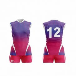 2 Sets Womens Sleeveless Volleyball Jersey