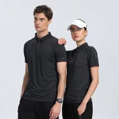 2 Couple Sets High Quality Nylon Spandex Quick Dry Unisex Golf Polo Shirt